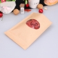 5 pcs Wholesale Food Grade Stand up Ziplock Kraft Pouch Custom Paper Bag Manufacturers